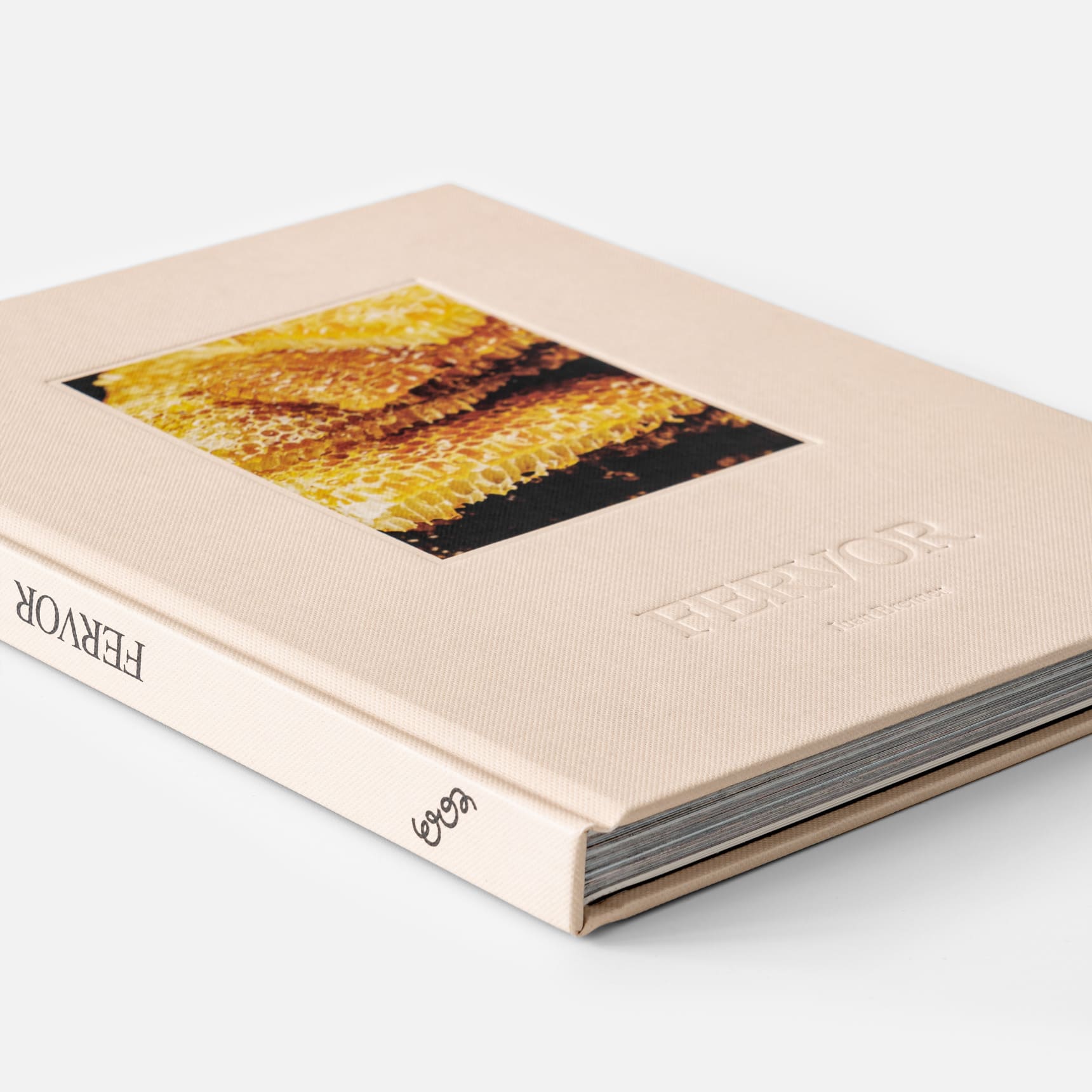 FERVOR by Juan Brenner, spine detail, limited edition photobook