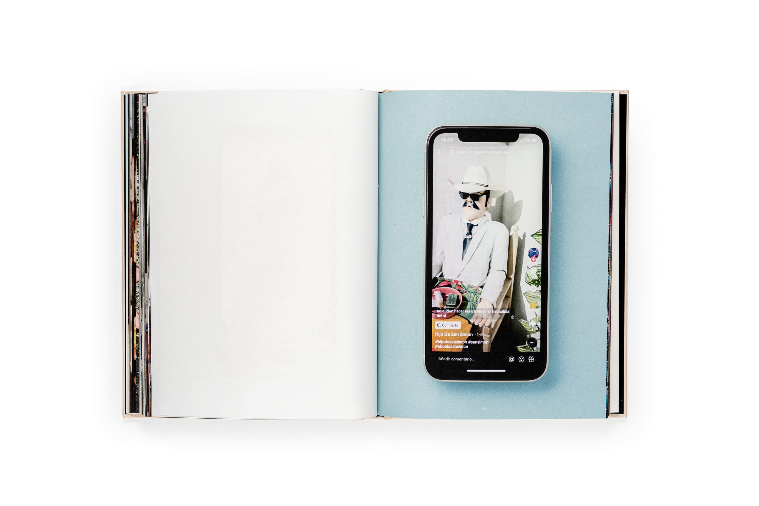 Interior spread FERVOR by Juan Brenner, Eros Publications